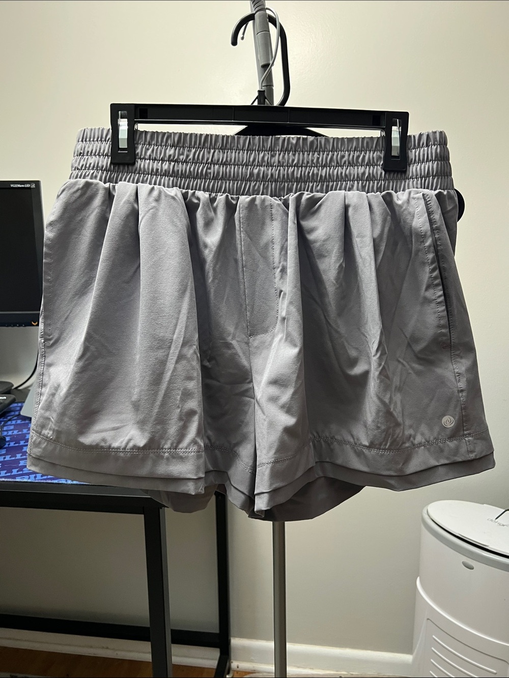 NWOT Gray Women’s Athletic Shorts - Performance Running Shorts